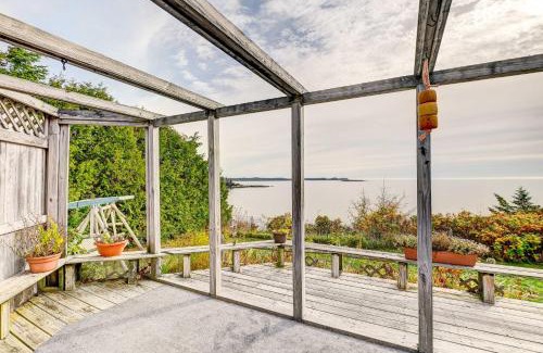 Jonesport House | Serene Jonesport Escape Deck with Water Views!