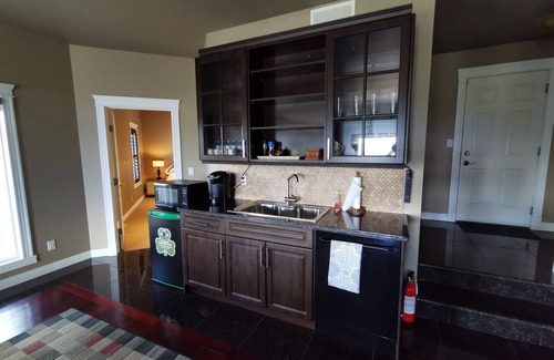 Southwest Mission House | Serene Lake & Mountain View Retreat in Kettle Valley"