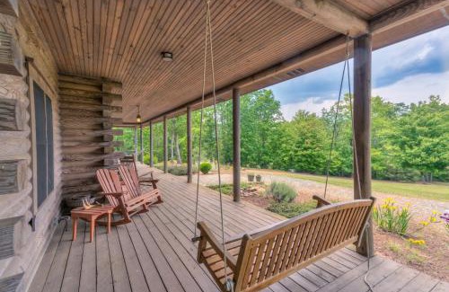 Mill Spring House | Serenity Mountain Cabin With Hot Tub Pet Friendly
