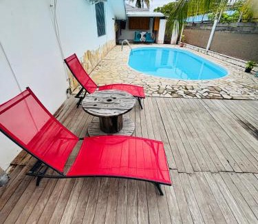 Kourou Apartment | Sermie T2 climatisé avec piscine