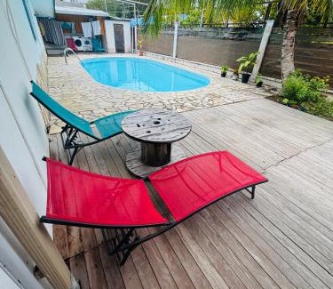Kourou Apartment | Sermie T2 climatisé avec piscine