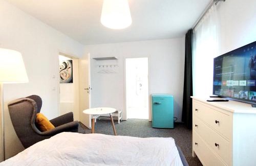 Mahlow Apartment | Serviced Apartment, Pendlerwohnung, 3 Zimmer, 3 Bäder, Küche