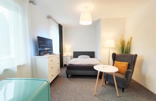 Mahlow Apartment | Serviced Apartment, Pendlerwohnung, 3 Zimmer, 3 Bäder, Küche