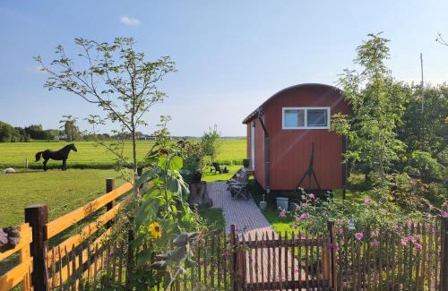 Sint Maartensbrug Apartment | Shepherd's hut 'De Skoeboet'