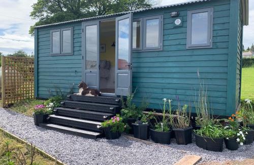 Llanfairpwllgwyngyll House | Shepherds Hut with Hot Tub North Wales Anglesey