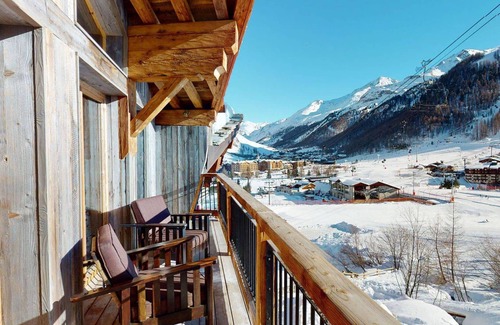Val-d'Isere Apartment | Ski-in/Ski-out Chalet with Indoor Pool, Terrace, and Wellness Area in Val-d'Isère
