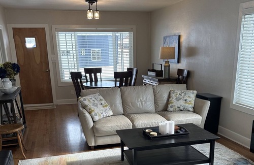 Kellogg House | Ski storage, Pool table, gazebo, game room, stocked kitchen 5 star reviews Fun!