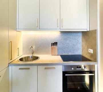 Tirana Apartment | Skyline Sunset & City View - Modern 1BR Central Tirana