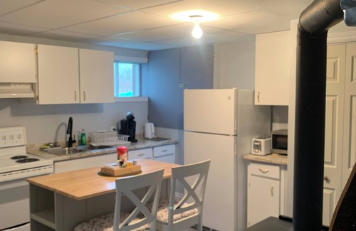 Gloucester County Apartment | Sleep 5 , Basement 2-bedroom apartment with WiFi and AC in Dunlop New Brunswick.
