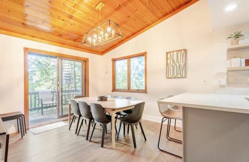 Crestline House | Sleeps 10 Cozy Modern Cabin- 5 minutes to lake, fishing, & hiking
