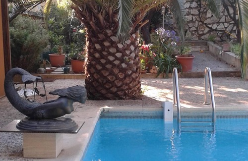 Fabron Condo | small paradise, pool villa, beach and prom Nice, 400m, countryside in town center