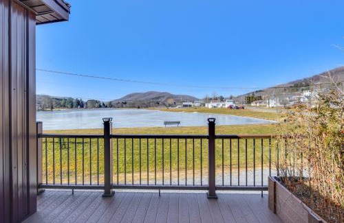 Smethport Apartment | Smethport Vacation Rental with Fireplace and Lake View