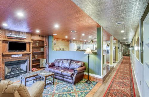 Smethport Apartment | Smethport Vacation Rental with Fireplace and Lake View