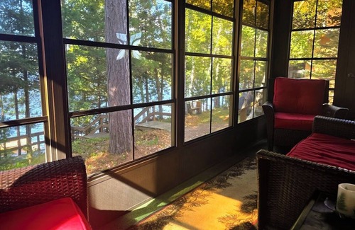 Presque Isle Cabin | Soak Up The Sun - Lakeside Cozy CabinnNear Boulder Junction 3 Bdrm/2 Bathrm