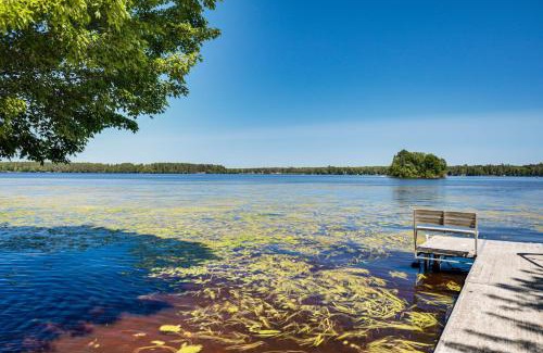 Phillips House | Solberg Lake House Dock, Deck and Stunning Views!