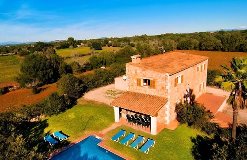 Felanitx Villa | Son Mas 402 wonderful rustic finca with private pool, terrace, garden and air conditioning