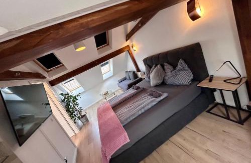 Jueterbog Apartment | Sonnige Dachgeschoss-Oase!