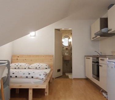 Bodolz Apartment | Sonniges Dach-Ferienzimmer