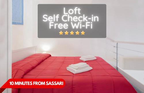 Codrongianos House | Sorres Home & Relax 10 min da Sassari Loft AC e WiFi
