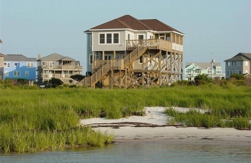 Frisco House | Sound Front! Water Front with Incredible Panoramic Water Views. Frisco, NC OBX