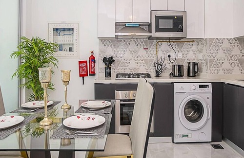 Discovery Gardens Apartment | Spacious 1BR Apt in Pearlz by Danube