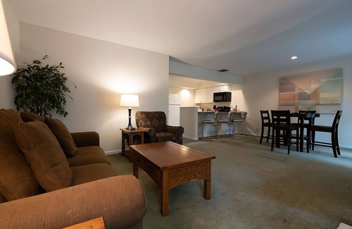 French Lick Villa | Spacious 1BR Unit w/Kitchen, Outdoor Terrace & Free Parking!