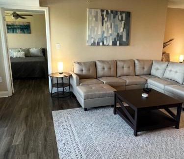 Charlotte Apartment | Spacious 2 Bed, 2 Bath Uptown Gem in the Heart of the City-Parking-Wi-Fi-Balcony-Walk to BOA Stadium