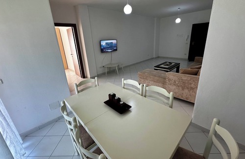 Shkembi i Kavajes Apartment | Spacious 2-bedroom apartment 1-living room with WiFi, 500m near Beach in Durrës