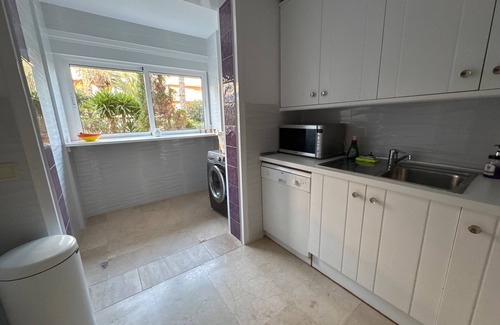 Punta Prima Apartment | "Spacious ground floor apartment" with Shared Pool, Terrace & Wi-Fi