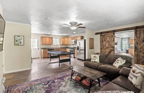 Lansing House | Spacious Home Sleeps 20! Dogs OK