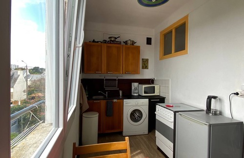 Lorient Apartment | Spacious T2 with Unobstructed View