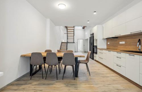 Benesov Apartment | Spacious two-storey apartment with a terrace in the city center
