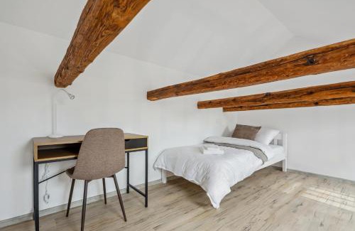 Benesov Apartment | Spacious two-storey apartment with a terrace in the city center