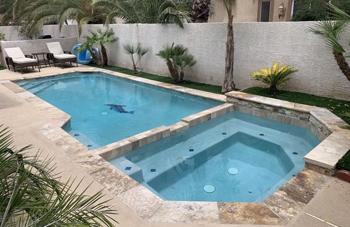 Summerlin House | Spectacular home full of comforts and convenience w pool/spa in tropical setting