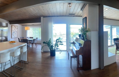 Olde Carlsbad House | Spectacular Mid-Century Gem with Ocean and Garden Views