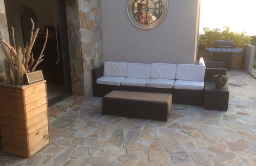 Corbara Villa | Splendid architect-designed villa above Ile Rousse with 180° sea view