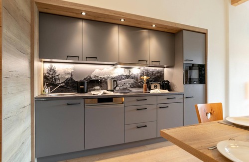 Haus im Ennstal Apartment | Split-level apartment with a fine sauna