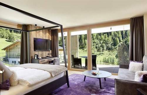 Untertauern Hotel | Standard double room, 28m², shower, WC - Lürzerhof, wellness and spa hotel