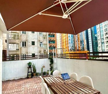Sheung Wan Apartment | Standard studio Room with RoofTop near LKF central