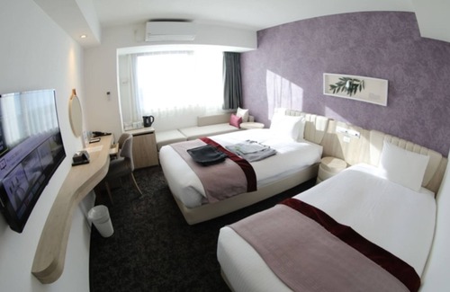 Kashiwa Hotel | Standard twin Nonsmoking vs|Standardroom on/Kashiwa Chiba