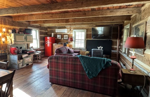 Muncy Cabin | Stay in a Modernized 1800's Historic Log Cabin for Little League World Series!