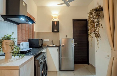Siolim Apartment | Staymaster Zyric 1BR in Siolim Serviced Pool