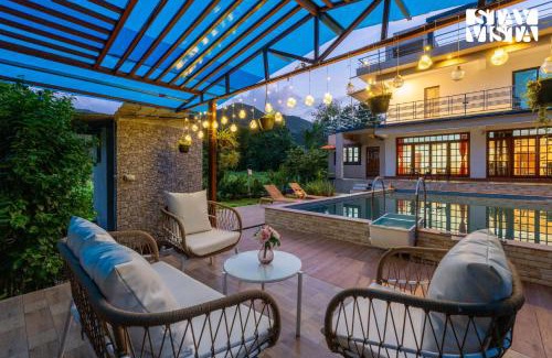 Alibaug Villa | StayVista at FarmVille with Mountain View, Pool