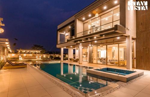 Rajawas Villa | StayVista at Priana - A luxury Pool Villa with Gym