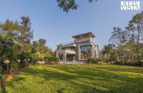 Kune Village Villa | StayVista's Greystone Estate with Pool, Terrace, and Snooker Table