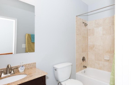 Truxton Circle House | Steps to Convention Center, Downtown DC, and Metro Station: Private and Comfortable Bedroom/Bathroom
