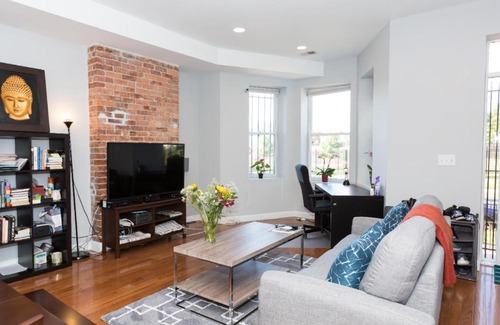 Truxton Circle House | Steps to Convention Center, Downtown DC, and Metro Station: Private and Comfortable Bedroom/Bathroom