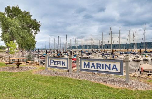 Pepin Apartment | Steps to Marina and Beach Couples Cottage in Pepin