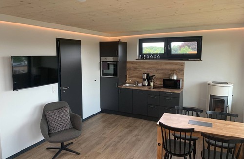 Schafstedt House | Stilt house with a view of the Kiel Canal (since August 2021)