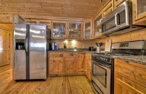 McCaysville House | Stokes Haven - Fireplace Hot Tub - Pet Friendly